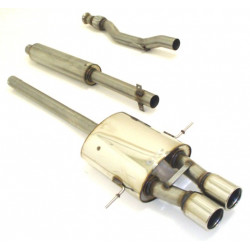 Gr.A Sistema di scarico Mini R57 Cabrio Cooper con inkl. JCW - Approvazione ECE (M981332C-X)