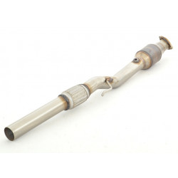70mm 200CPSI catalizzatore sportivo. (acciaio inox) - Approvazione ECE (881137A-KAHJS)
