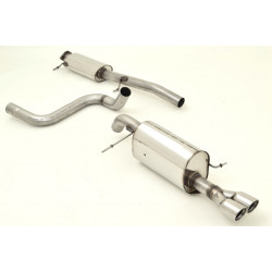 70mm Sistema di scarico Ford Fiesta ST JA8 Facelift - Approvazione ECE (881222T-X)