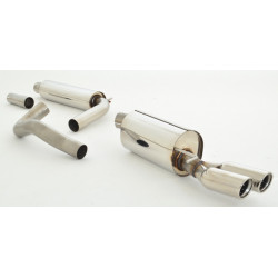 70mm Sistema di scarico VW Polo 6R WRC - Approvazione ECE (881442WRC-X)