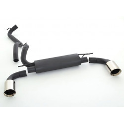 Silenziatore sportivo - Duplex Ford Focus III DYB - Approvazione ECE (921202D-X)