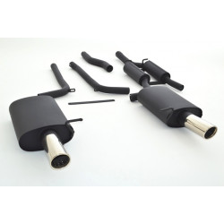 Gr.A Duplex Sistema di scarico Audi A4 B7 (8EC/8ED/8H) Quattro - Approvazione ECE (961027D-X)