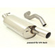Sistemi di scarico Friedrich Motorsport Sistema di scarico silenziatore (acciaio inox) - Approvazione ECE (971412-x) | race-shop.it