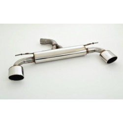3"(76mm) Silenziatore sportivo - Duplex Seat Leon 5F Cupra - Approvazione ECE (972750TCD-X3-X)