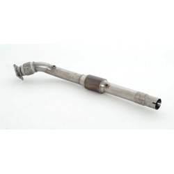 3"(76mm) Downpipe con catalizzatore (acciaio inox) (981012-DPKAHJS)
