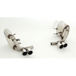 Gr.A Duplex Sistema di scarico Porsche 911 Carrera Typ 997 - Approvazione ECE (990136-X)