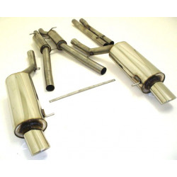 Gr.A Duplex Sistema di scarico Audi A6 4B Quattro - Approvazione ECE (991017A-X)