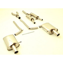 Gr.A Duplex Sistema di scarico Audi A4 B6 (8E/8H) Quattro - Approvazione ECE (991023A-X)