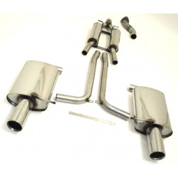 Gr.A Duplex Sistema di scarico Audi A4 B7 (8EC/8ED/8H) Quattro - Approvazione ECE (991027B-X)