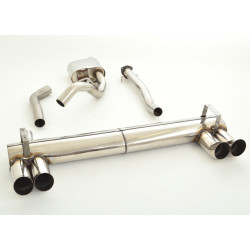 Gr.A Duplex Sistema di scarico Opel Calibra - Approvazione ECE (991127-X)