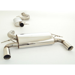 3"(76mm) Duplex Sistema di scarico Ford Focus II DA3 ST - Approvazione ECE (991201T-X3-X)