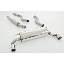 76mm Sistema di scarico - Duplex (acciaio inox) - Approvazione ECE (991367-X3-X)