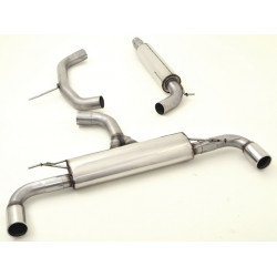 3"(76mm) Duplex Sistema di scarico VW Golf VI GTI + Edition 35 - Approvazione ECE (991445G-X3-X)