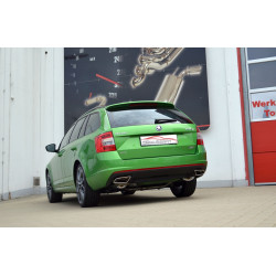 76mm Sistema di scarico - Duplex Skoda Octavia RS 5E - Approvazione ECE (992512AT-X3)