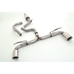 Gr.A Duplex Sistema di scarico Seat Leon 5F - Approvazione ECE (992751A-X)
