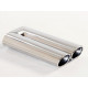 A due uscite Terminale di scarico 2x70x85mm (ER-71) | race-shop.it