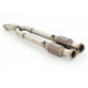 Sistemi di scarico Friedrich Motorsport 2x63.5mm 200CPSI catalizzatore sportivo. (acciaio inox) (981425R-X3-KAHJS) | race-shop.it