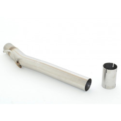 70mm Sistema di scarico (acciaio inox) AUDI A3 VW Golf (881052S-VR)
