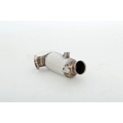 90mm Downpipe in acciaio inox con catalizzatore sportivo. (300CPSI) - Approvazione ECE (681369A-DPKAHJS)