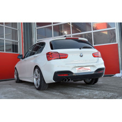 76mm Sistema di scarico silenziatore BMW 1er F20/F21 - Approvazione ECE (971352L-X3-X)