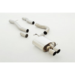 76mm Sistema di scarico (acciaio inox) - Approvazione ECE (981037A-X3-X)