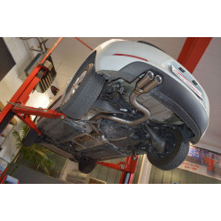 76mm Sistema di scarico VW Beetle 5C a Cabrio inkl. Dune - Approvazione ECE (981449A-X3-X)