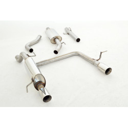 Gr.A Duplex Sistema di scarico Opel Corsa E - Approvazione ECE (991105-X)