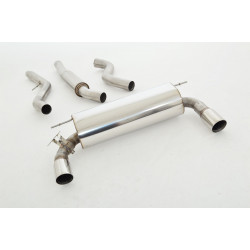 76mm Sistema di scarico - Duplex (acciaio inox) - Approvazione ECE (991368M-X3-X)