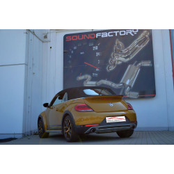 Gr.A Duplex Sistema di scarico (acciaio inox) - Approvazione ECE VW Beetle (991449A-X)