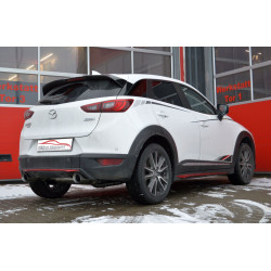 Gruppe A Sistema di scarico - Duplex Mazda CX-3 AWD - Approvazione ECE (992231-X)