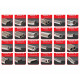 Sistemi di scarico Friedrich Motorsport Silenziatore sportivo - Duplex Fiat 500 C - Approvazione ECE (974107CD-X) | race-shop.it