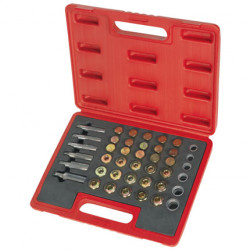 114 Piece Drain Plug Thread Repair Set