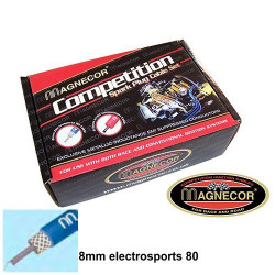 Ignition Leads Magnecor 8mm sport for HARLEY DAVIDSON FXR/S 1340cc Twin (coil between cyl`s)