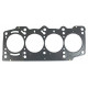 Parti del motore Guarnizione testata dei cilindri Athena per FIAT 500 ABARTH, Forato 73mm, spessore 1.2mm con anelli di rame | race-shop.it