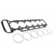 Parti del motore MLS Guarnizione testata dei cilindri Athena per Nissan TB48DE, Forato 100.5mm, spessore 0.8mm | race-shop.it