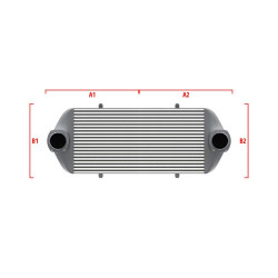 Competition custom intercooler Wagner 500mm x 400mm x 100mm