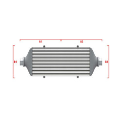 Performance custom intercooler Wagner 550mm x 400mm x 100mm