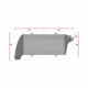 Su misura Competition custom intercooler Wagner 500mm x 400mm x 100mm | race-shop.it