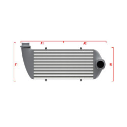 Performance custom intercooler Wagner 500mm x 400mm x 100mm