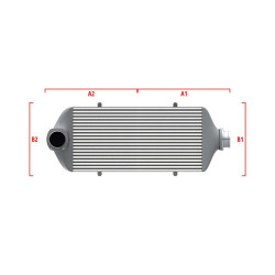 Performance custom intercooler Wagner 600mm x 300mm x 90mm