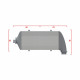 Su misura Competition custom intercooler Wagner 550mm x 400mm x 100mm | race-shop.it
