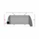 Su misura Performance custom intercooler Wagner 700mm x 300mm x 90mm | race-shop.it