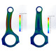 Parti del motore BOOSTLINE bielle forgiate 3-Pocket per Subaru EJ20/EJ257 (spinotto 23 mm, ARP 2000), 130,5 mm, 4 pz | race-shop.it