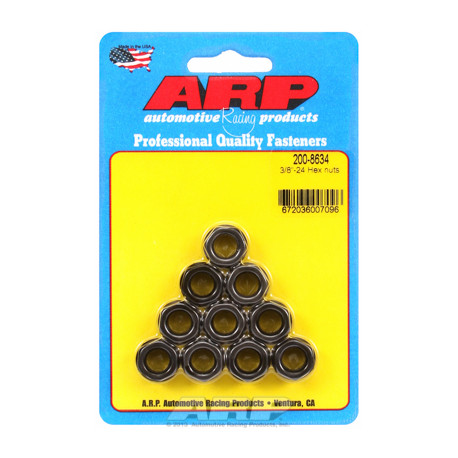 Bulloneria ARP 3/8-24 Esagonale set di dadi (10pz) | race-shop.it