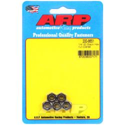 ARP dadi (testa esagonale, neri), 1/4-28, 5 pz