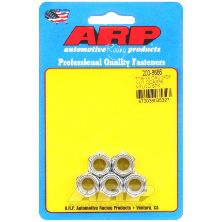 Bulloneria ARP ARP dadi (testa esagonale, autobloccanti), 7/16-14, 5 pz | race-shop.it