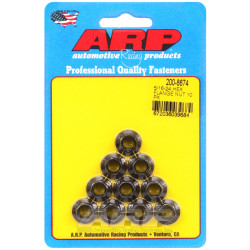 ARP dadi (testa esagonale, flangiati, Pack), 5/16-24, 10 pz