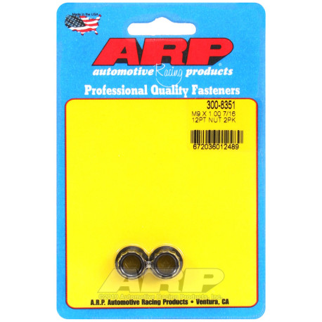Bulloneria ARP ARP dadi (testa a 12 punte), M9×1.00, 2 pz | race-shop.it