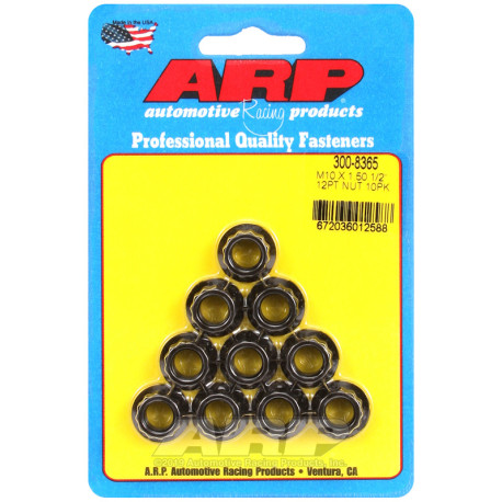Bulloneria ARP ARP dadi (testa a 12 punte), M10×1.50, 10 pz | race-shop.it