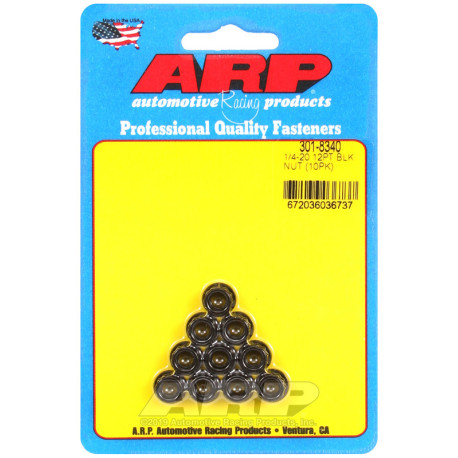 Bulloneria ARP ARP dadi (testa a 12 punte), 1/4-20, 10 pz | race-shop.it